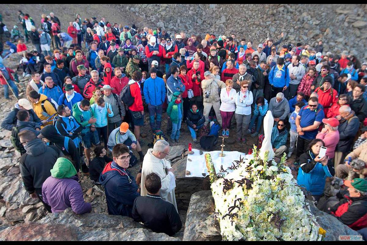 Romería en Los Tajos de la Virgen. Foto: Cetursa